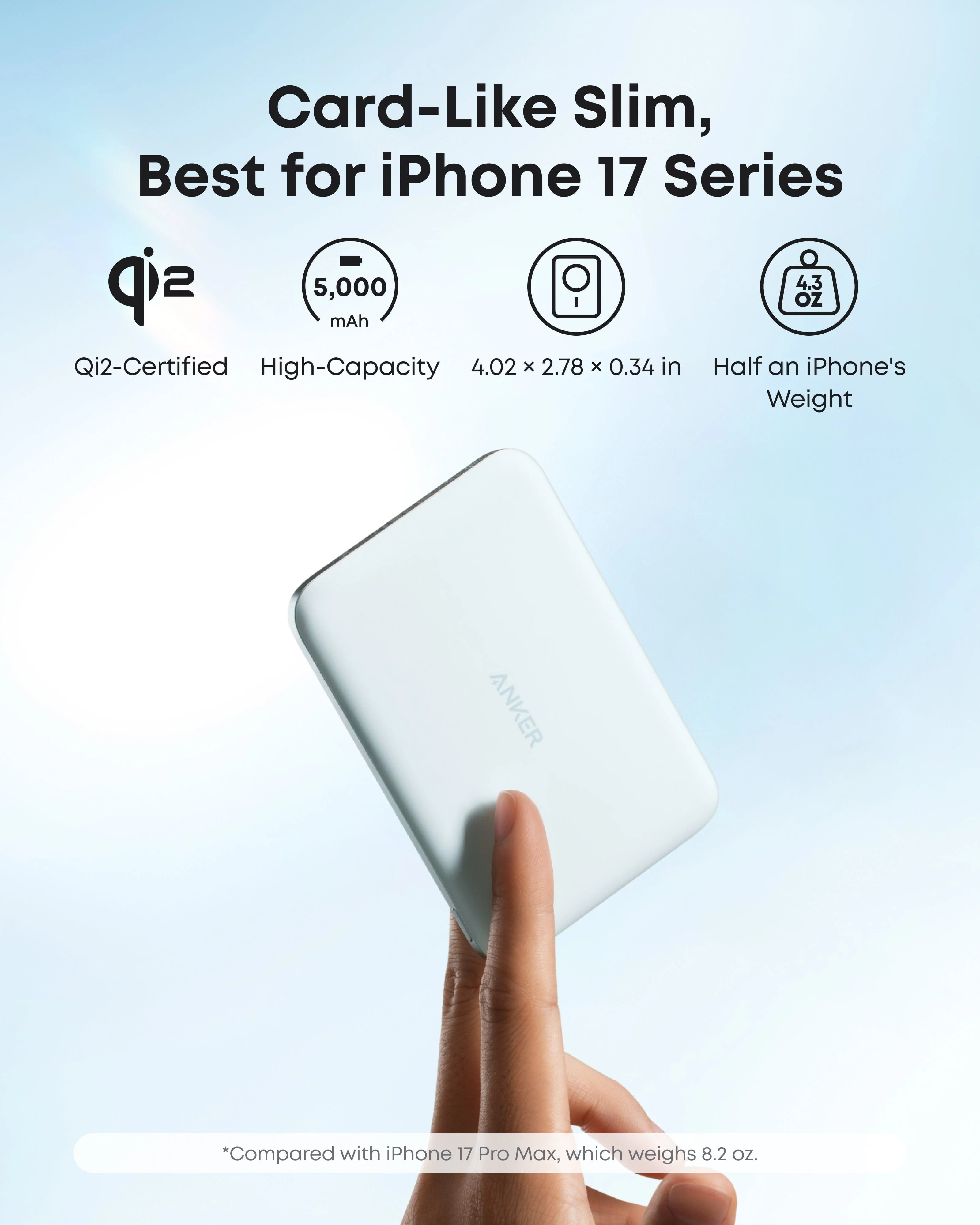 Anker Nano Power Bank (5K, MagGo, Slim) - Image 15