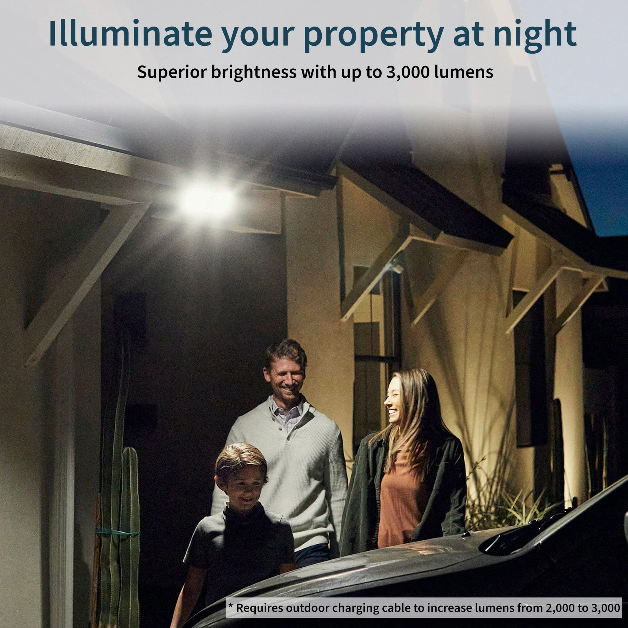 Arlo Pro 3 Wireless Security 2K Video & HDR, Color Night Vision, 2 Way Audio, Wire-Free Floodlight Camera - Certified Refurbished - Image 5
