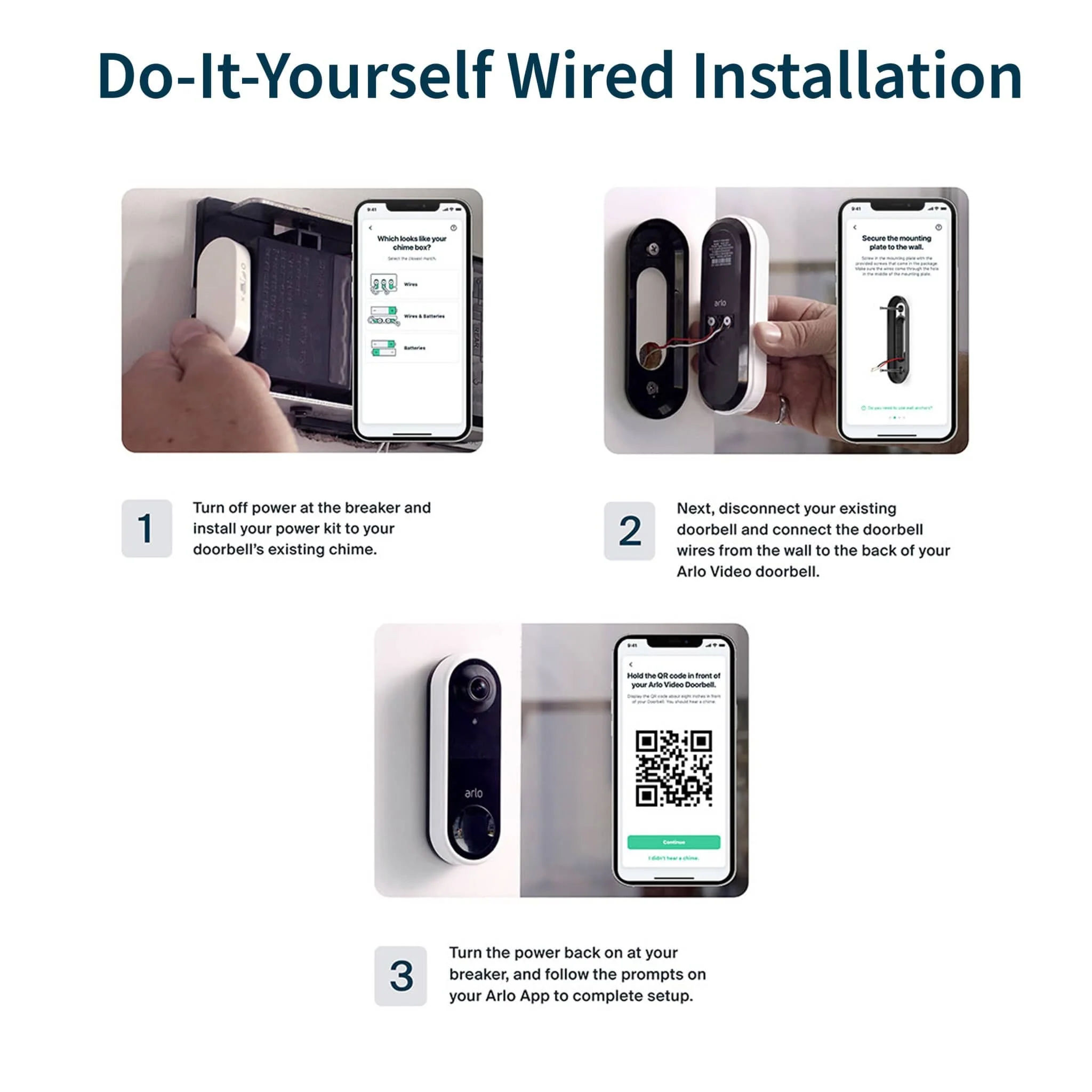 Arlo Smart Doorbell HD Video, Wired, Night Vision, Security & Surveillance - Certified Refurbished - Image 4