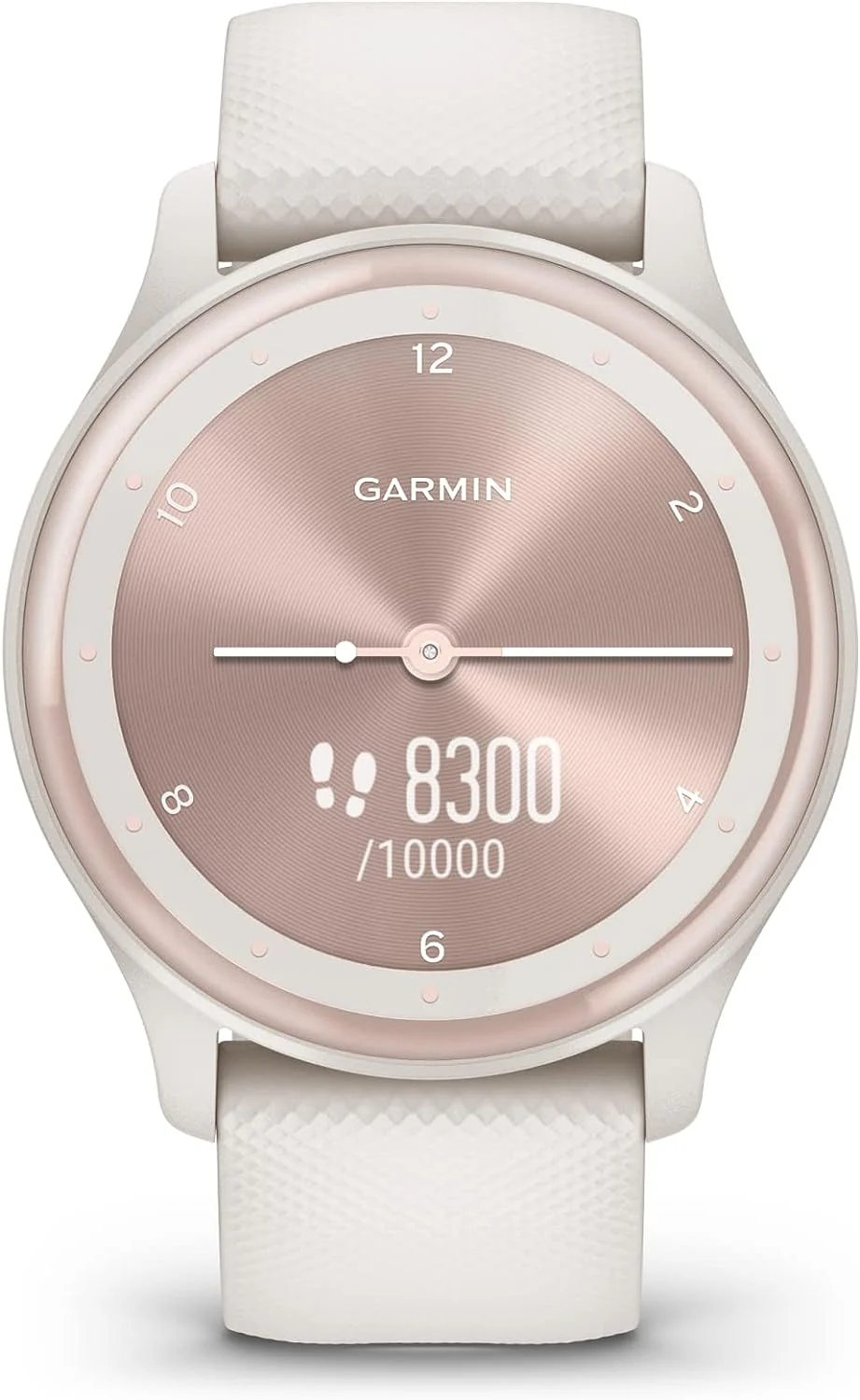 Garmin Vivomove Sport Touchscreen Smartwatch, Ivory - Certified Refurbished - Image 3