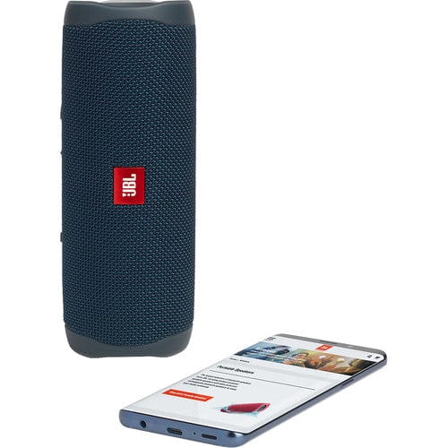 JBL FLIP 5 Portable Speaker Waterproof Blue - Certified Refurbished - Image 9