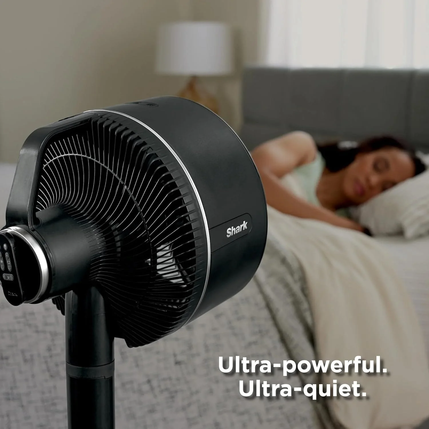 Shark FlexBreeze Indoor & Outdoor Fan with Pedestal & Tabletop, Portable, Remote, Quiet, Corded & Cordless, White - Open Box - Image 5
