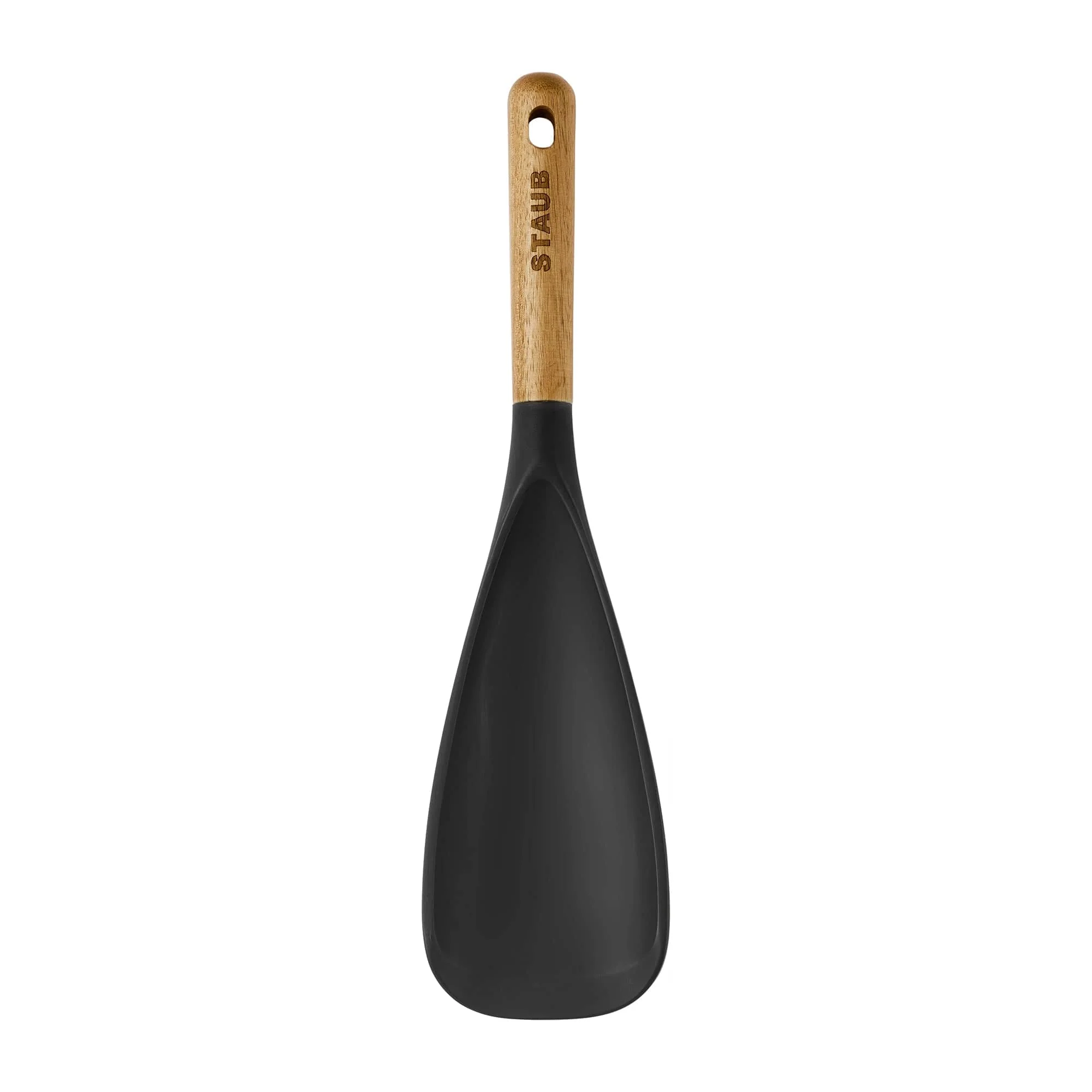 Staub Silicone with Wood Handle Cooking Utensil, Multi-function Spatula Spoon - Image 4