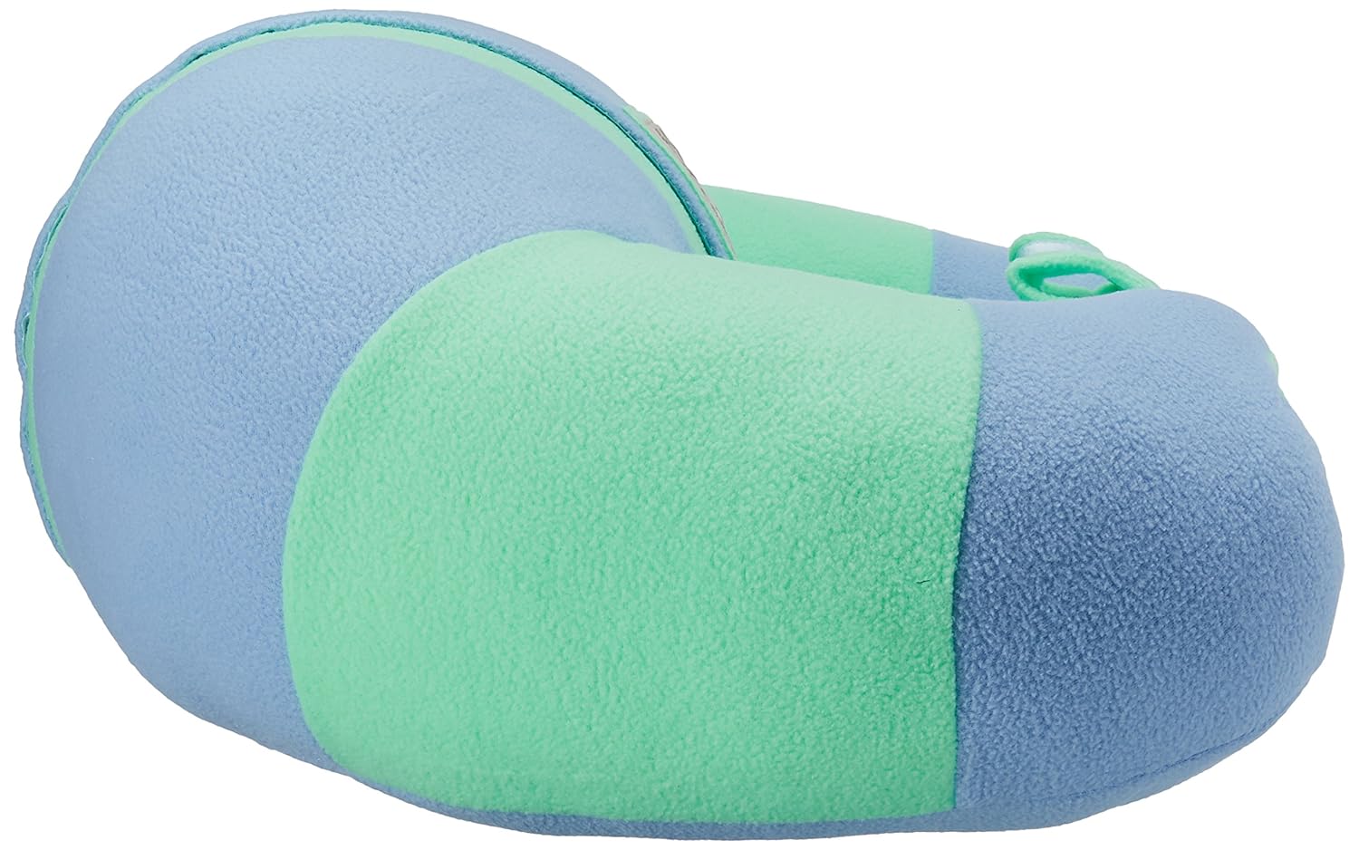 Hugaboo Infant Sitting Chair, Portable, Washable Baby Floor Seat, Blue and Green - Image 5