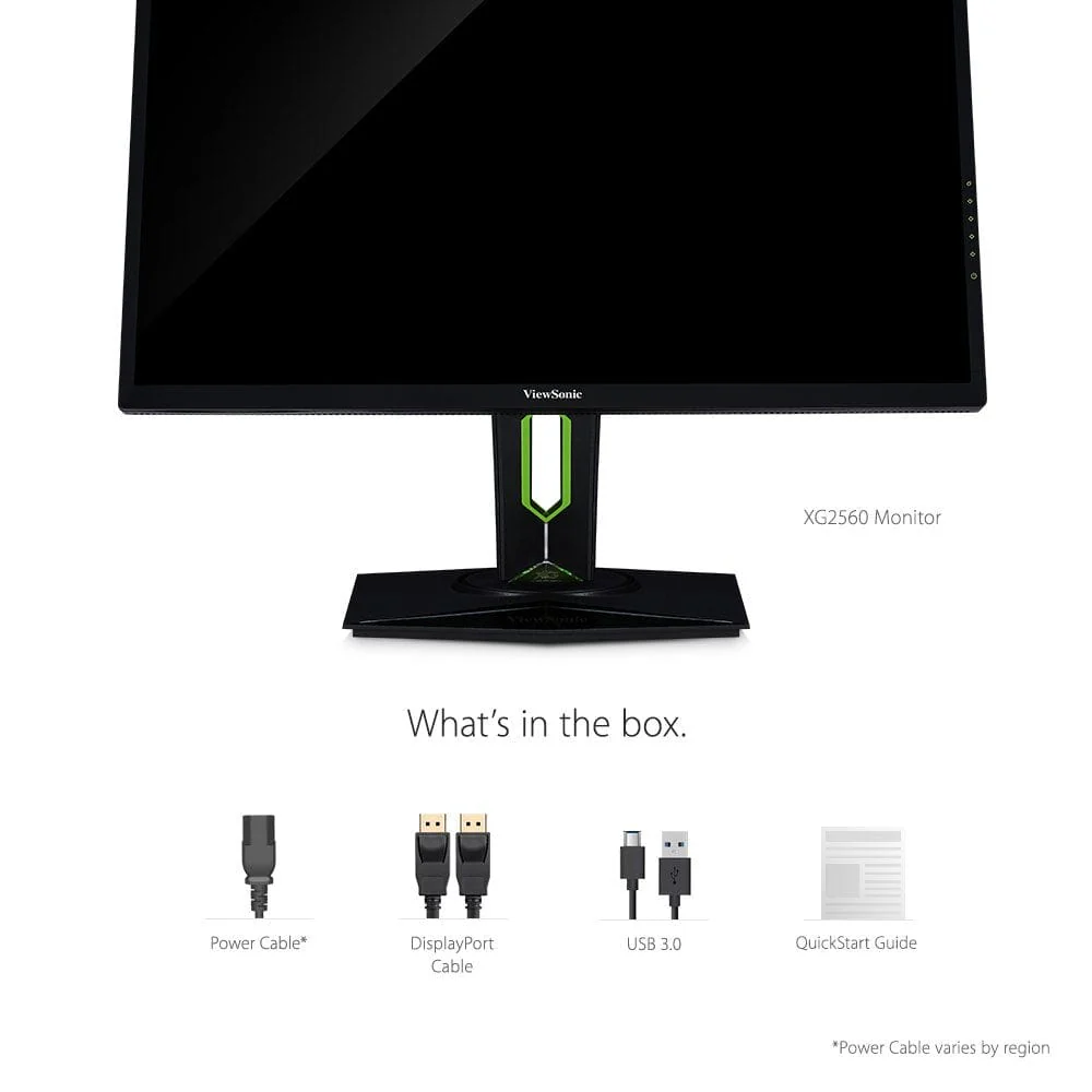 ViewSonic 25" 1080p 240Hz 1ms Gsync Gaming IPS Monitor - Image 9