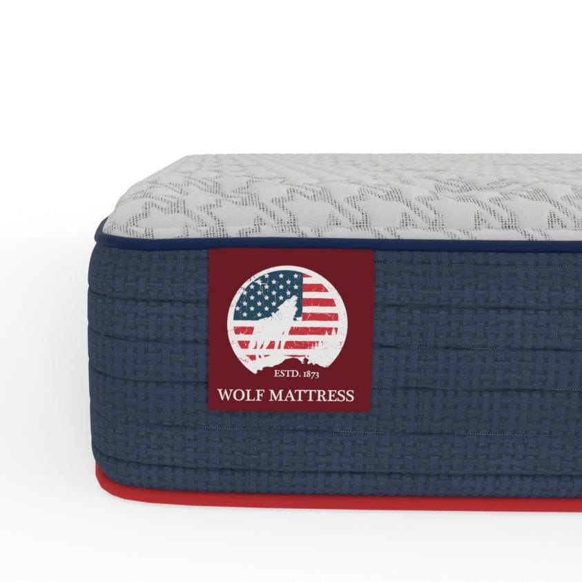 Wolf Mattress Queen 11-Inch Luna Memory Foam Hybrid Mattress, Plush Comfort, Medium Firm, Cool Touch, Anti-Microbial w/ Pocketed Coil System - Image 5