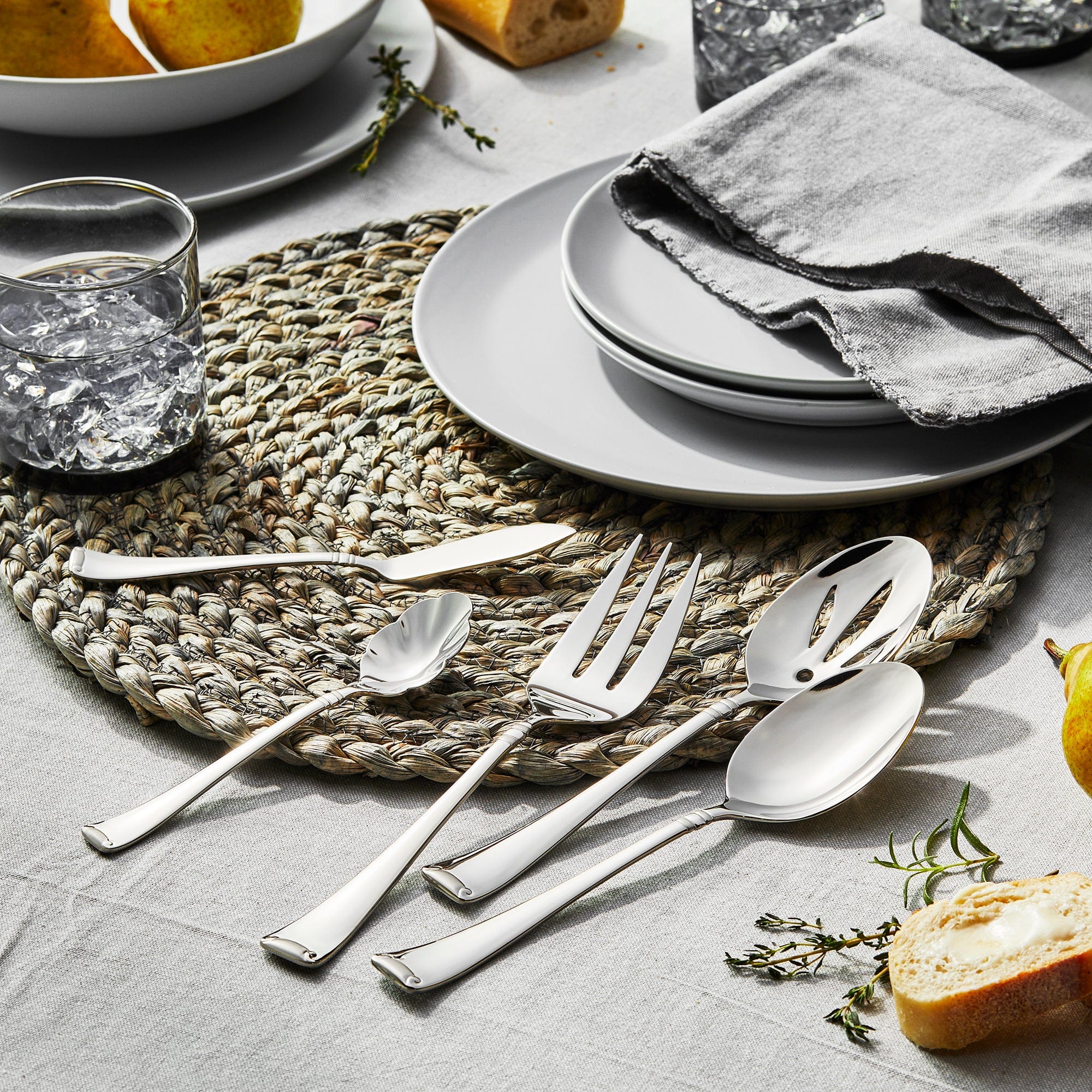 Zwilling Angelico Flatware Set, 45-Piece, Silver - Image 5