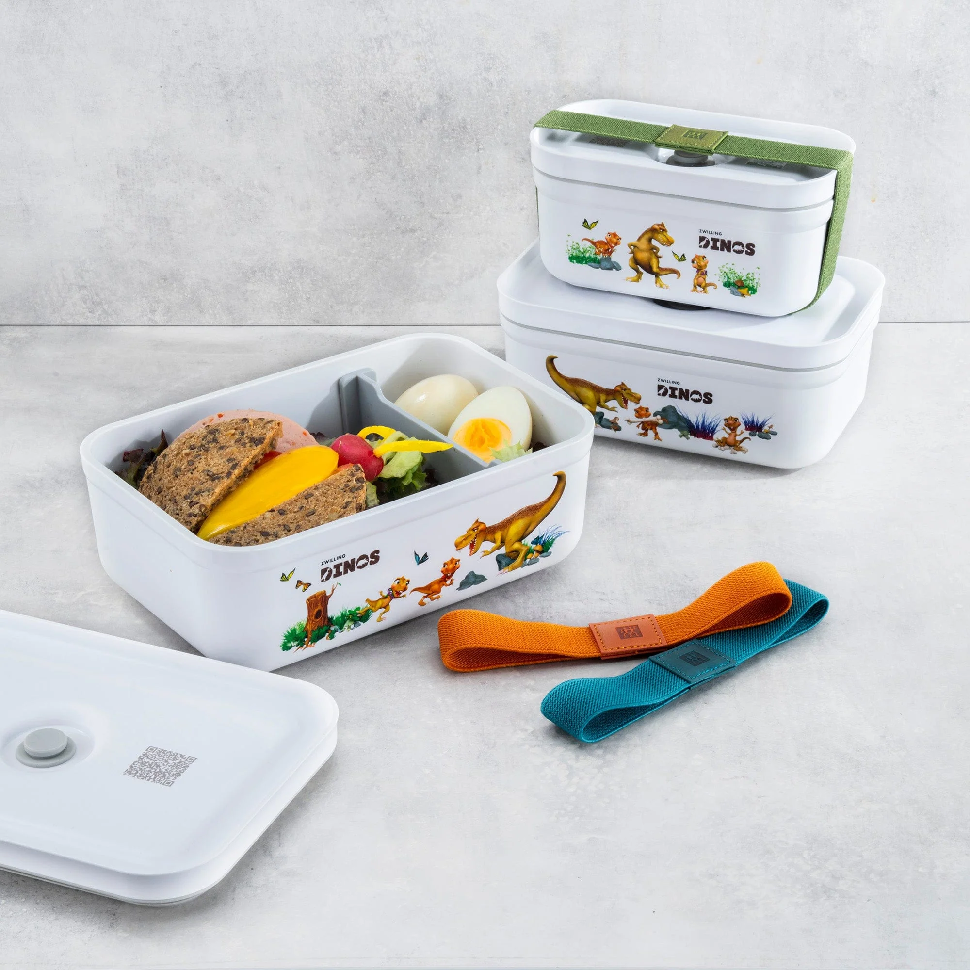 Zwilling Fresh & Save Dinos Plastic Lunch Box, Airtight Food Storage Container, Meal Prep Container, BPA-Free - Large - Image 6